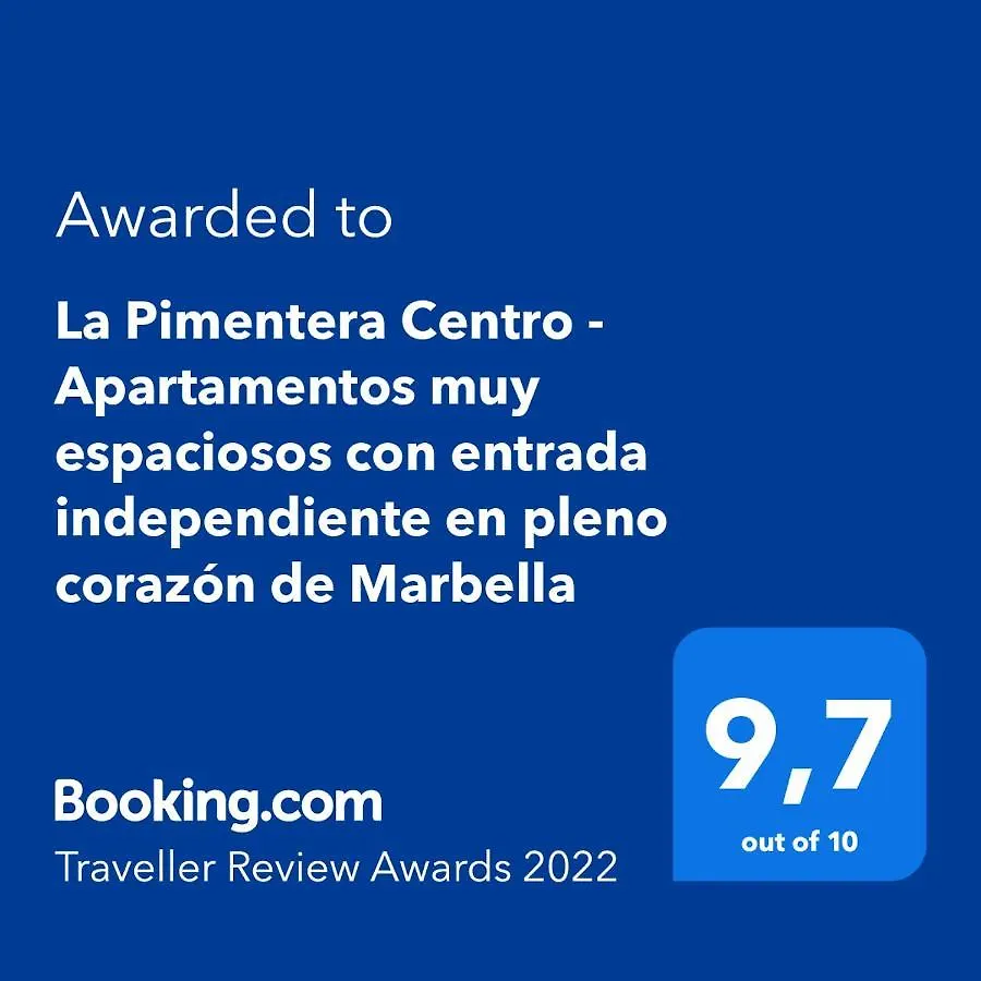 La Pimentera Central Apartments - Con Patio Privado Marbella 0*,